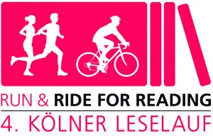 Logo 4. Kölner Leselauf © Stiftung Run & Ride for Reading