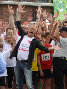 Henning Krautmacher beim Leselauf