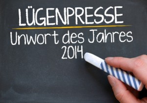 Lügenpressse Unwort des Jahrs 2014